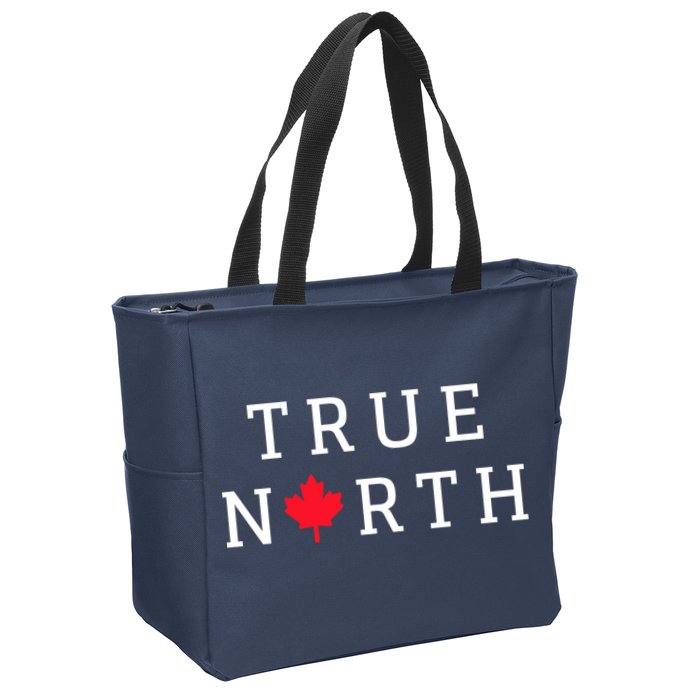 True North Canada Zip Tote Bag