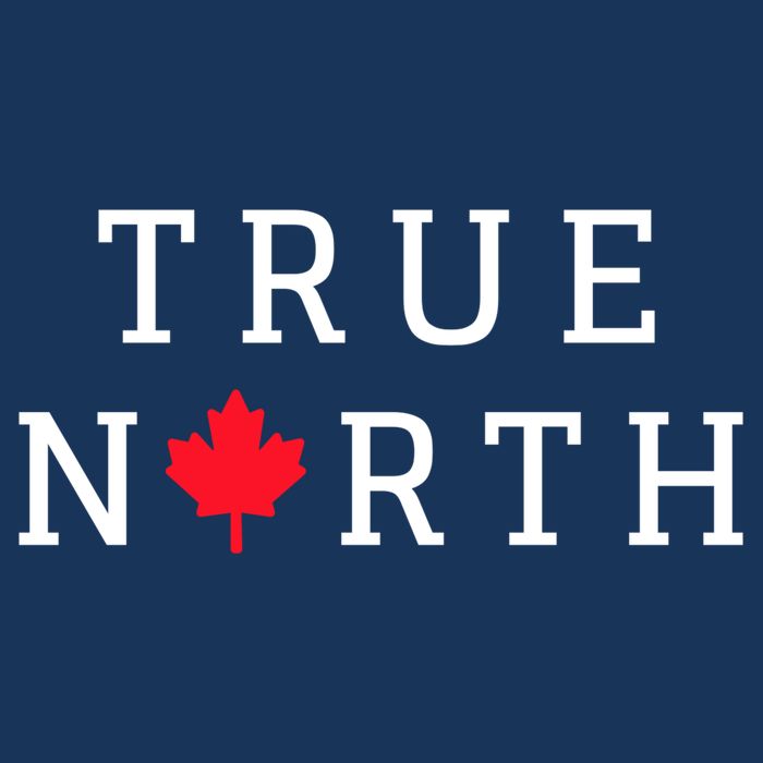 True North Canada Zip Tote Bag
