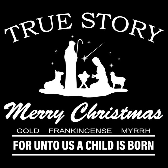 True Story Merry Christmas Jesus Christ  Apron