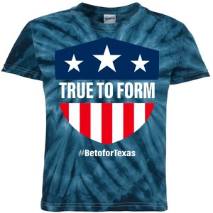 True To Form Beto for Texas American Shield Kids Tie-Dye T-Shirt