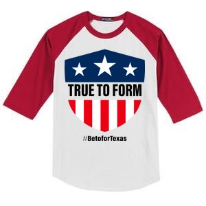 True To Form Beto for Texas American Shield Kids Colorblock Raglan Jersey