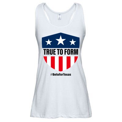 True To Form Beto for Texas American Shield Ladies Essential Flowy Tank