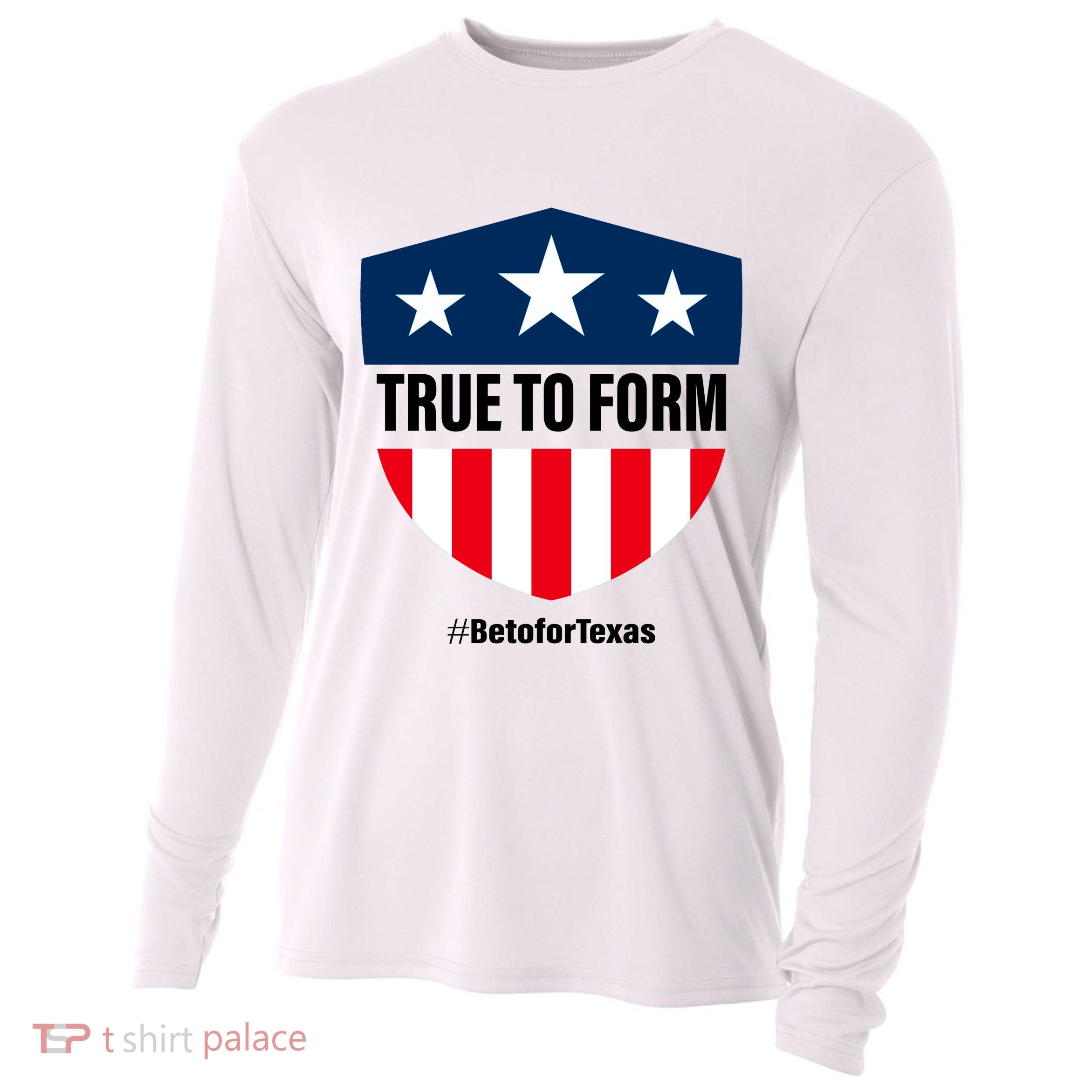 True To Form Beto for Texas American Shield Cooling Performance Long Sleeve Crew