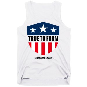 True To Form Beto for Texas American Shield Tank Top