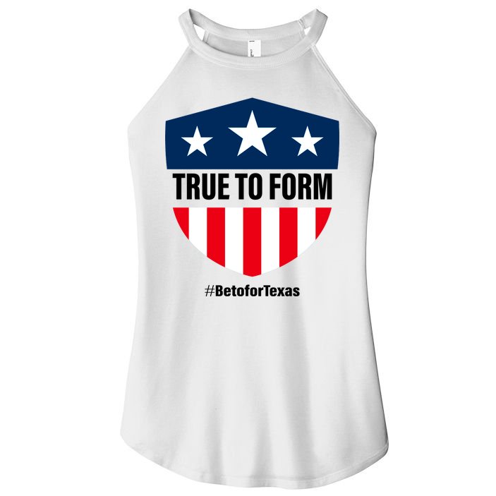 True To Form Beto for Texas American Shield Women's Perfect Tri Rocker Tank