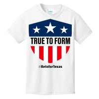 True To Form Beto for Texas American Shield Kids T-Shirt