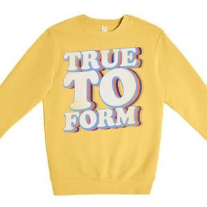 True To Form Retro Beto Premium Crewneck Sweatshirt