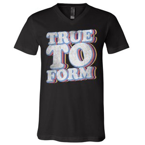 True To Form Retro Beto V-Neck T-Shirt