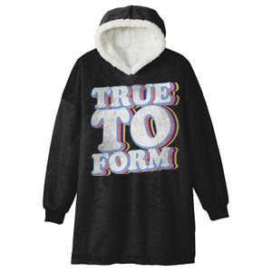 True To Form Retro Beto Hooded Wearable Blanket