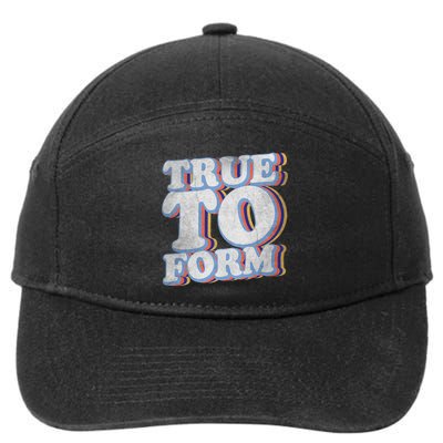True To Form Retro Beto 7-Panel Snapback Hat