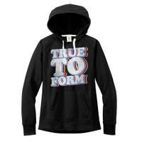 True To Form Retro Beto Women's Fleece Hoodie