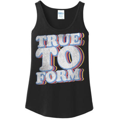 True To Form Retro Beto Ladies Essential Tank