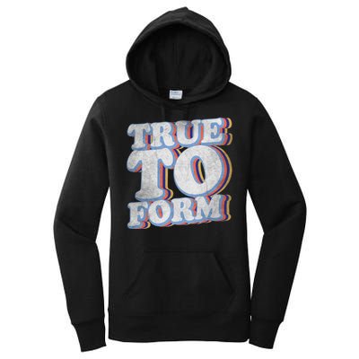 True To Form Retro Beto Women's Pullover Hoodie