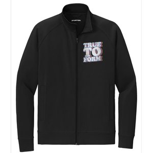 True To Form Retro Beto Stretch Full-Zip Cadet Jacket