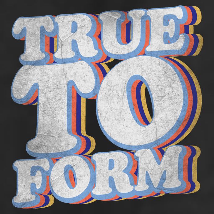 True To Form Retro Beto Golf Towel