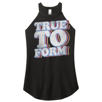 True To Form Retro Beto Women’s Perfect Tri Rocker Tank