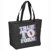 True To Form Retro Beto Zip Tote Bag