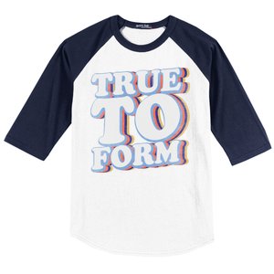 True To Form Retro Beto Baseball Sleeve Shirt