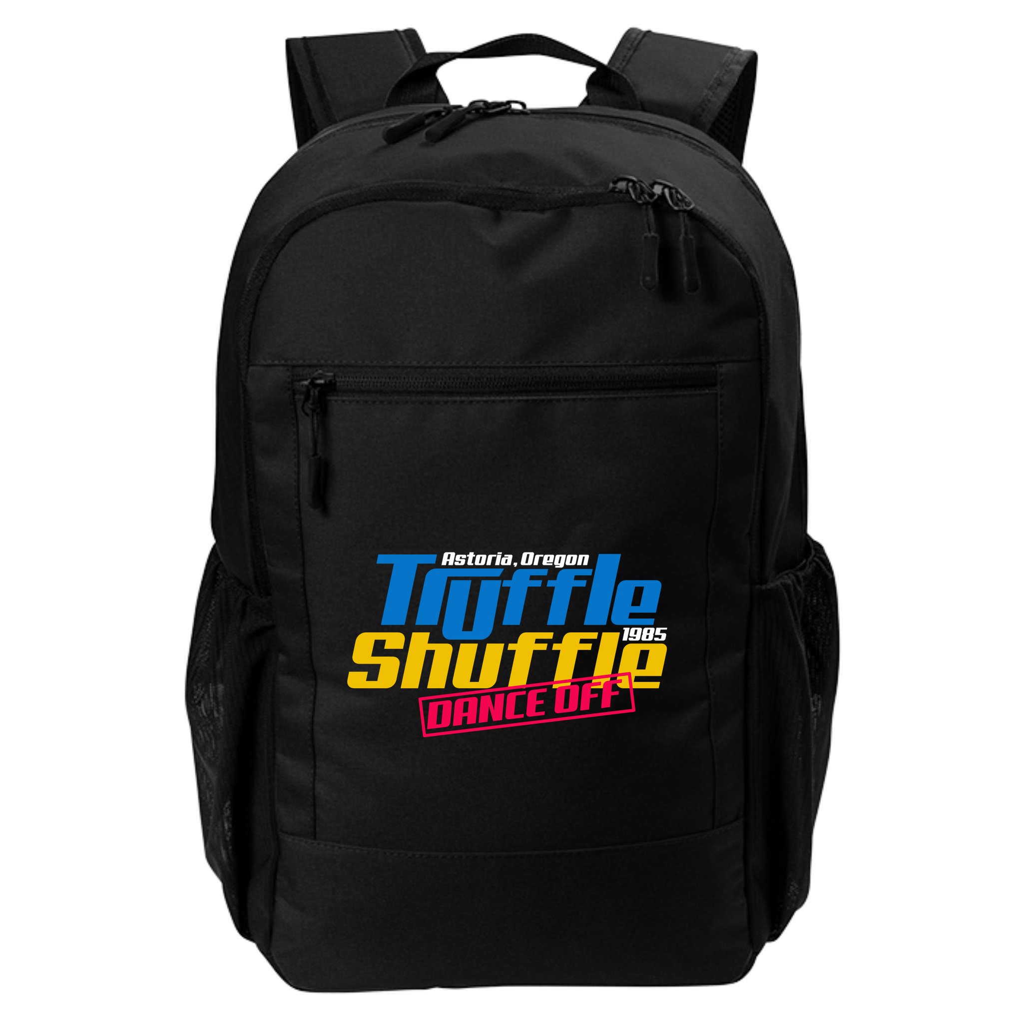 Truffle Shuffle Dance Off 1985 Backpack