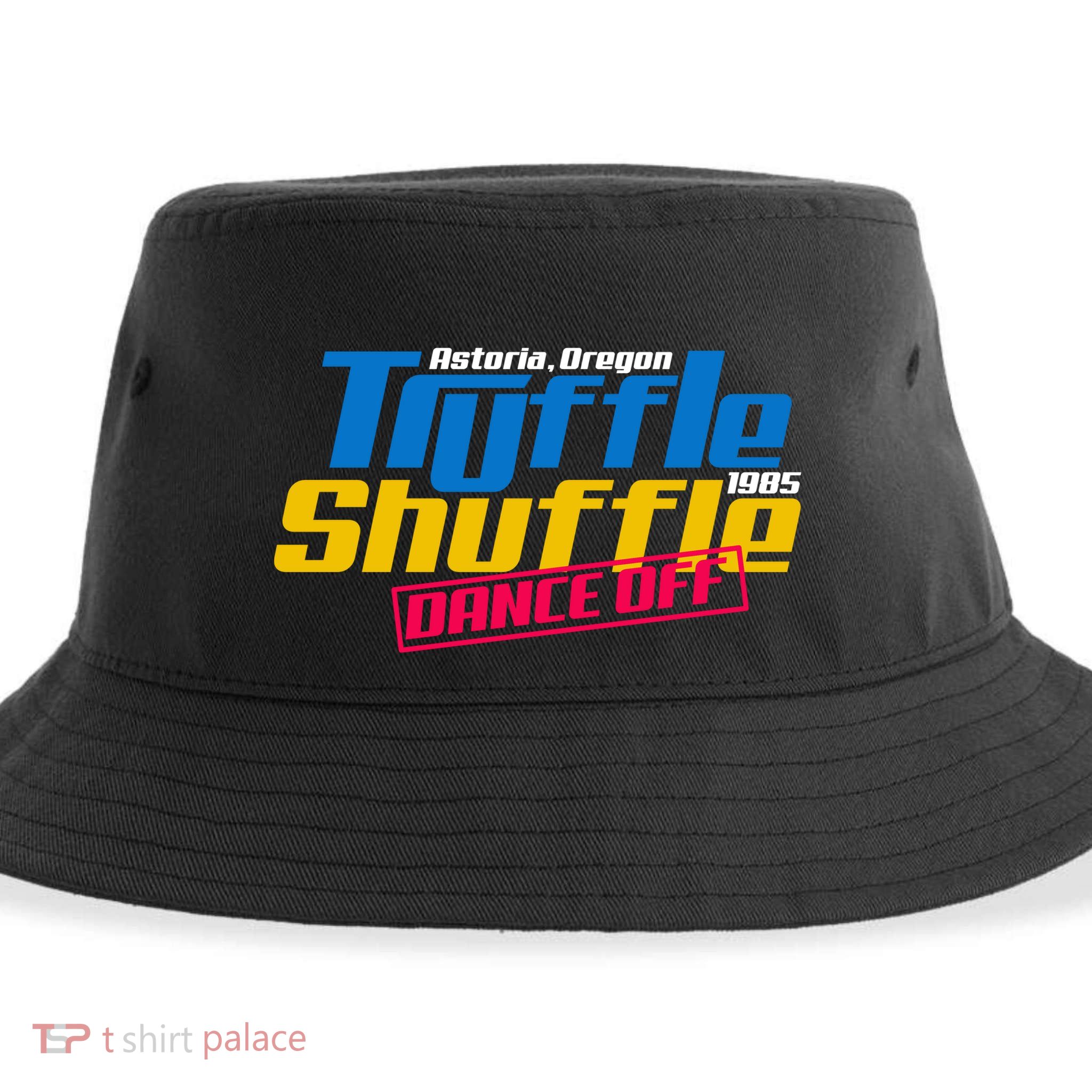 Truffle Shuffle Dance Off 1985 Sustainable Bucket Hat