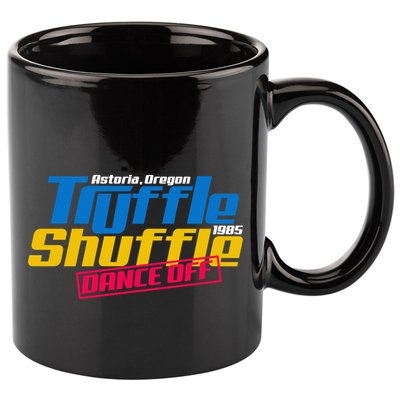 Truffle Shuffle Dance Off 1985 11oz C Handle Ceramic Mug