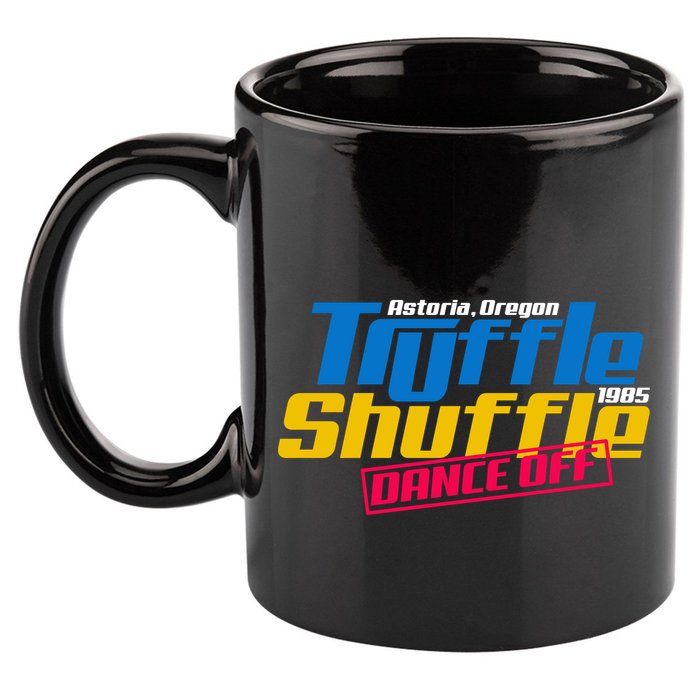 Truffle Shuffle Dance Off 1985 11oz C Handle Ceramic Mug