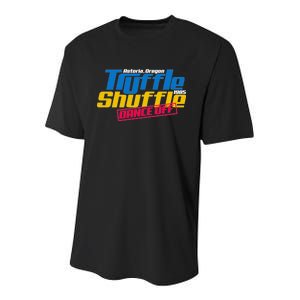 Truffle Shuffle Dance Off 1985 Youth Performance Sprint T-Shirt