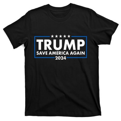 Trumo Save America Again 2024 Election Logo T-Shirt