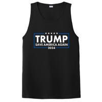 Trumo Save America Again 2024 Election Logo PosiCharge Competitor Tank