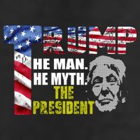 Trump - The Man The Myth The President Adult Drive Performance Visor