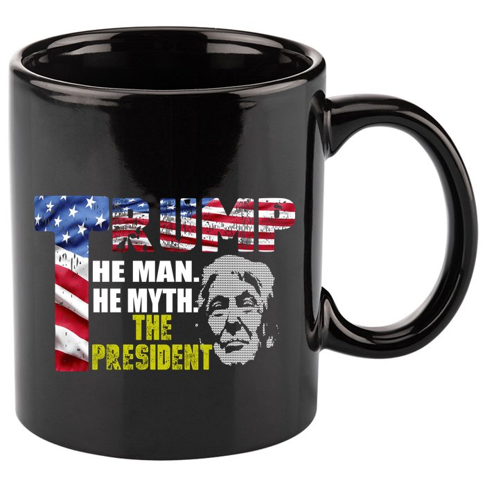 Trump - The Man The Myth The President 11oz C Handle Ceramic Mug
