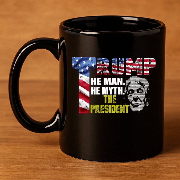 Trump - The Man The Myth The President 11oz C Handle Ceramic Mug