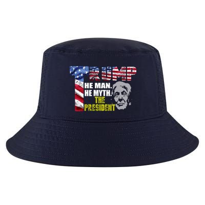Trump - The Man The Myth The President Cool Comfort Performance Bucket Hat
