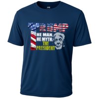 Trump - The Man The Myth The President Cooling Performance Crew T-Shirt