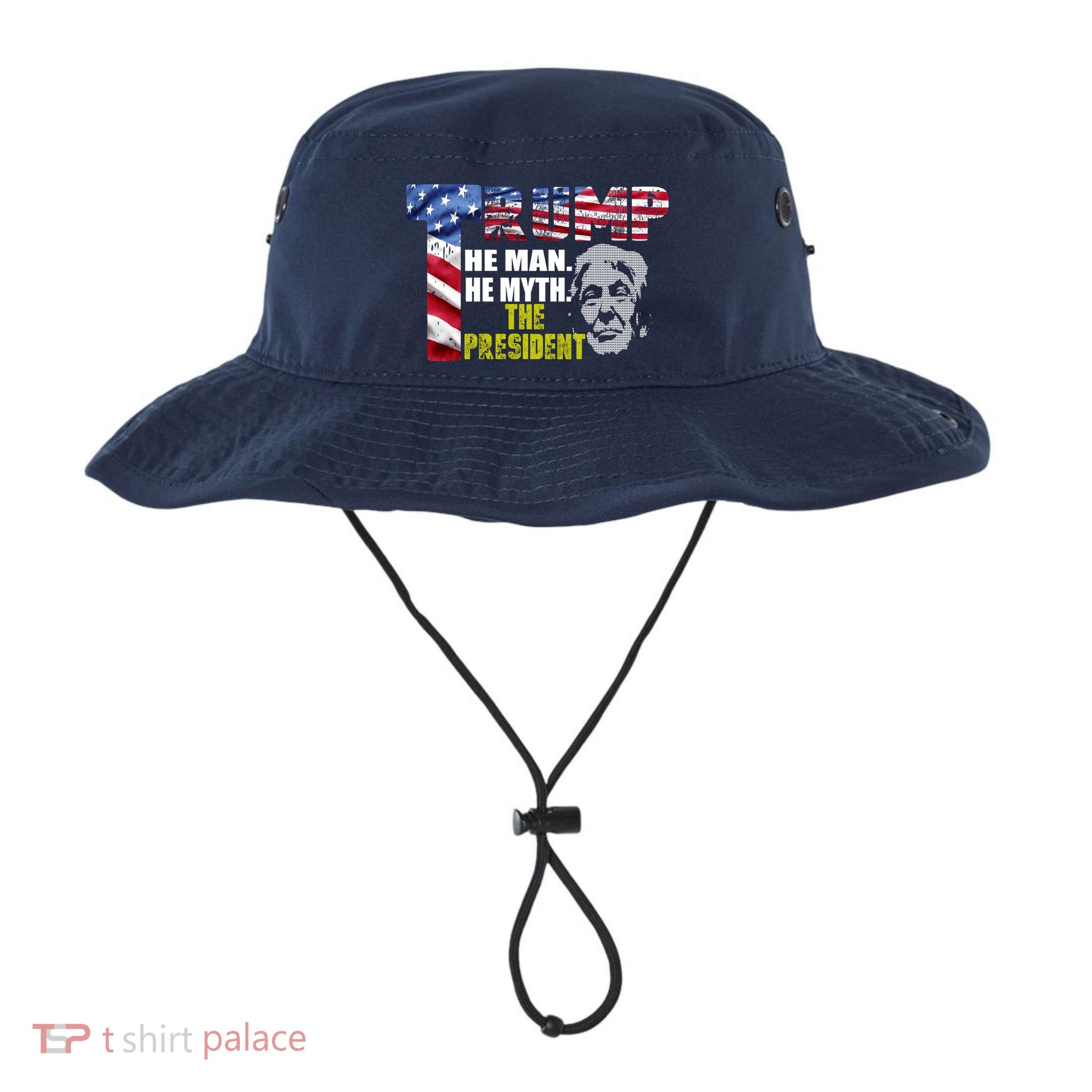 Trump - The Man The Myth The President Bucket Hat