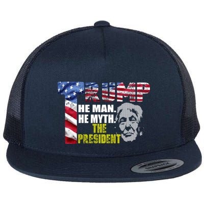 Trump - The Man The Myth The President Flatbill Hat