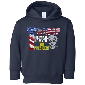 Trump - The Man The Myth The President Toddler Hoodie