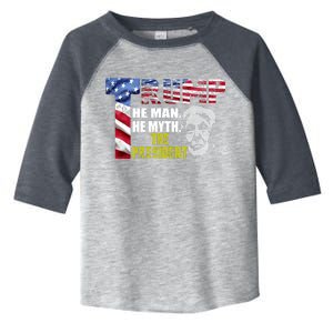 Trump - The Man The Myth The President Toddler Fine Jersey T-Shirt