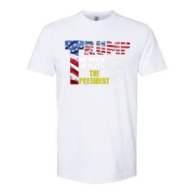 Trump - The Man The Myth The President Softstyle® CVC T-Shirt