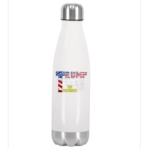 Trump - The Man The Myth The President Stainless Steel Insulated Water Bottle