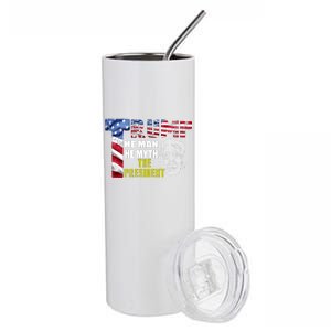 Trump - The Man The Myth The President Stainless Steel Tumbler