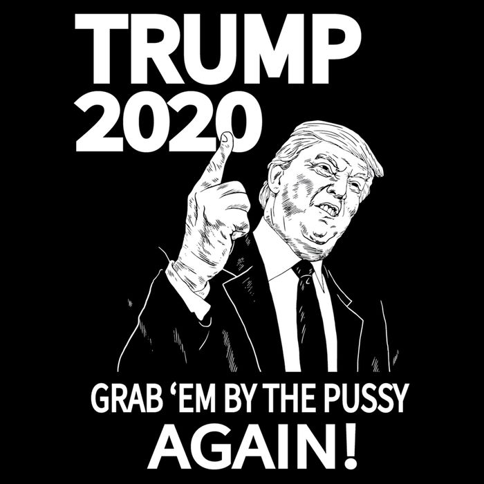 Trump 2020 Grab Em' Again Cooling Performance Crew T-Shirt