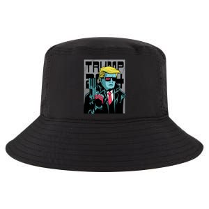 Trump 2024 Comic Cool Comfort Performance Bucket Hat