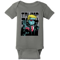 Trump 2024 Comic Baby Bodysuit