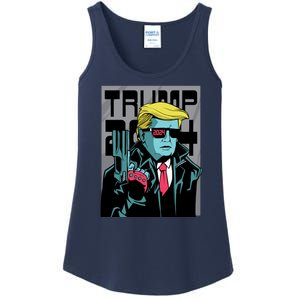 Trump 2024 Comic Ladies Essential Tank