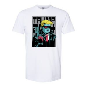 Trump 2024 Comic Softstyle CVC T-Shirt