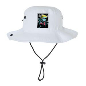 Trump 2024 Comic Legacy Cool Fit Booney Bucket Hat