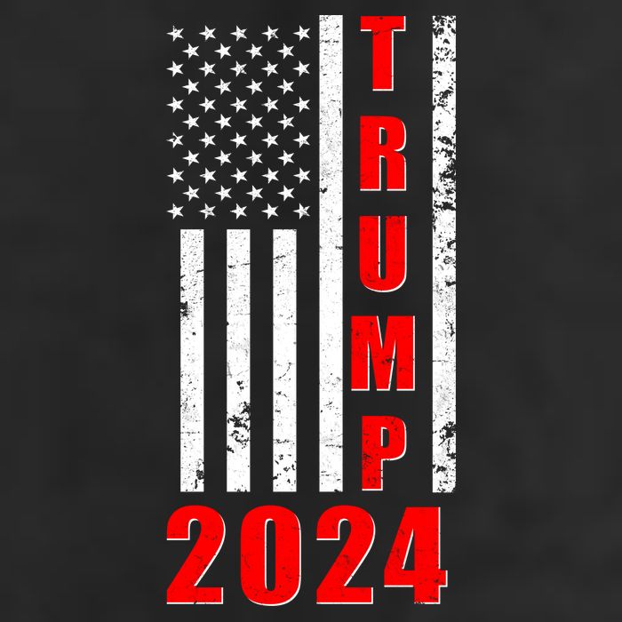 Trump 2024 Election Distressed US Flag Cool Comfort Performance Bucket Hat