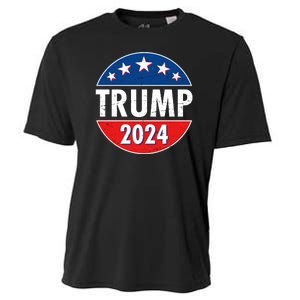 Trump 2024 Election Emblem Cooling Performance Crew T-Shirt