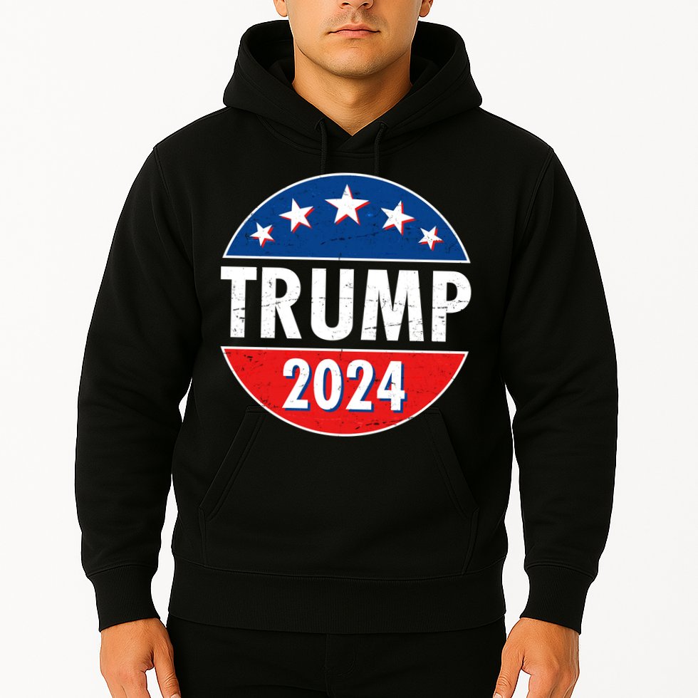 Trump 2024 Election Emblem Hoodie